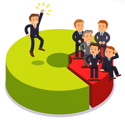 Men-on-Market-Share-Pie