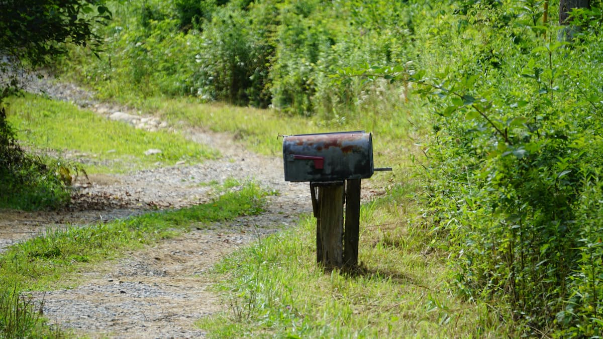 Vintage mailbox showing direct mail is older but still a highly effective marketing channel